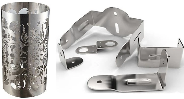 Stainless Steel Laser Cutting Parts Aluminum And Iron Sheet Metal Plate Laser Cutting Fabrication Service With Bending OEM ODM